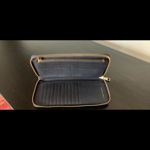 Tory Burch Navy Wallet